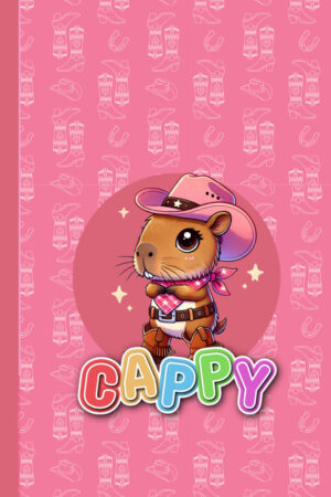Caderno capivara boiadeira