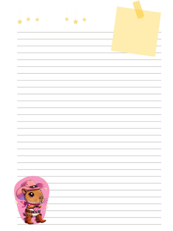 Caderno capivara boiadeira - Image 3