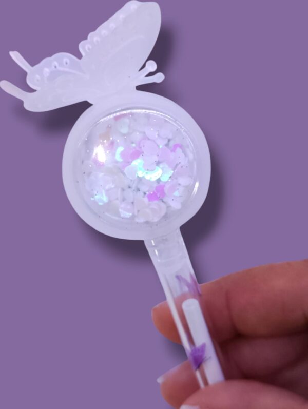 Caneta Glitter - Borboleta - Image 4