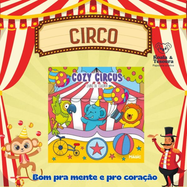 Livro de colorir  - Circus