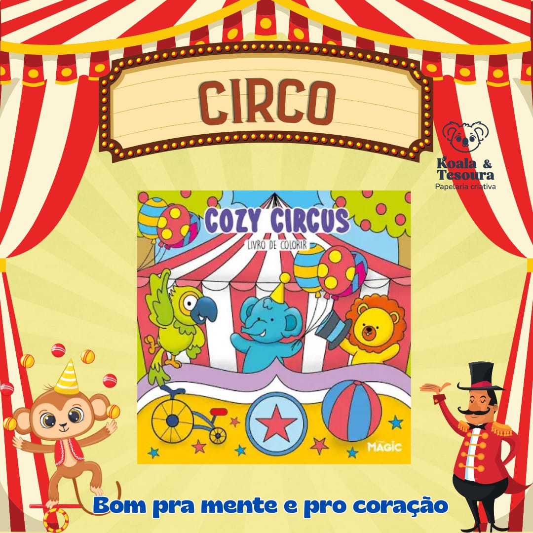 Livro de colorir  - Circus