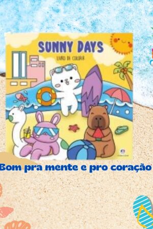 Livro de colorir - Sunny Days