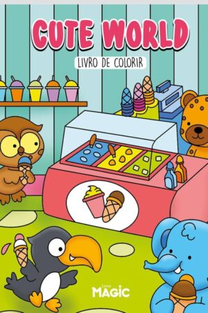 Livro de colorir ( Sorveteria)