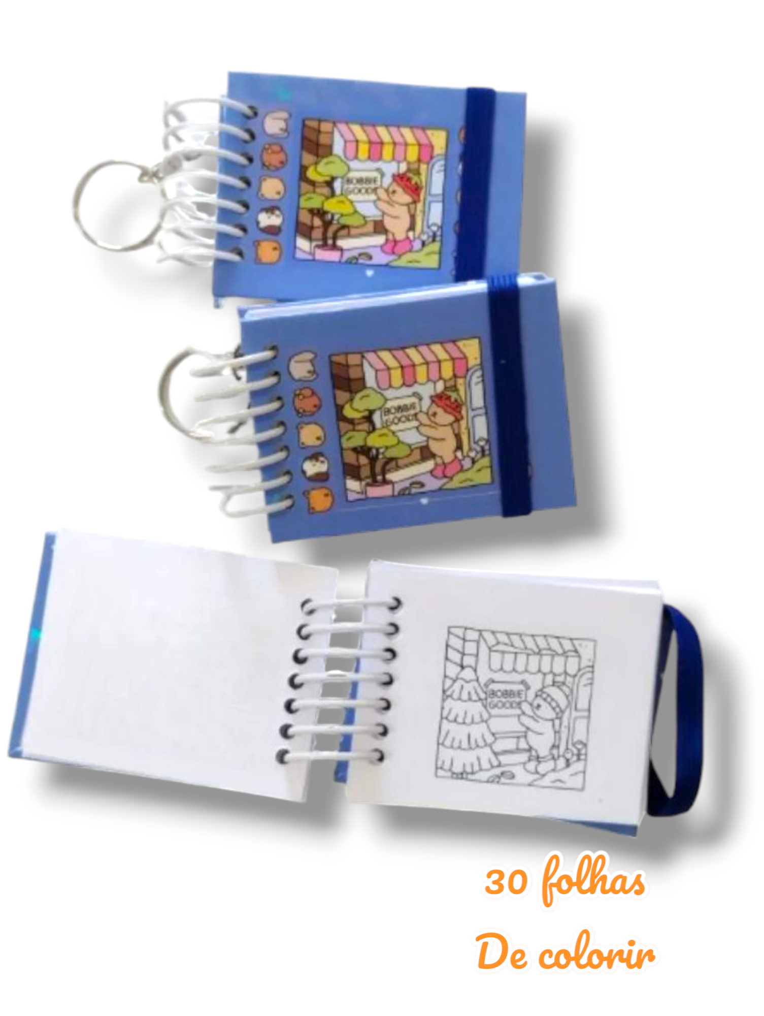 Chaveiro Bobbie goods (azul)