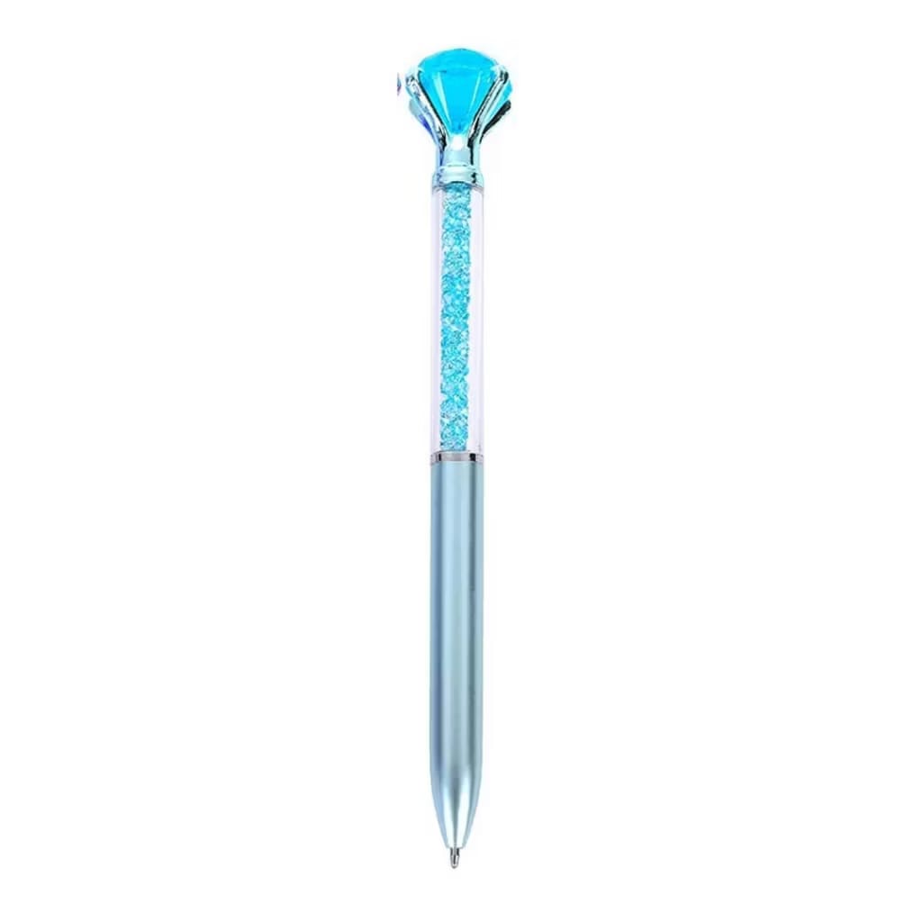 Caneta diamante  ( Azul)